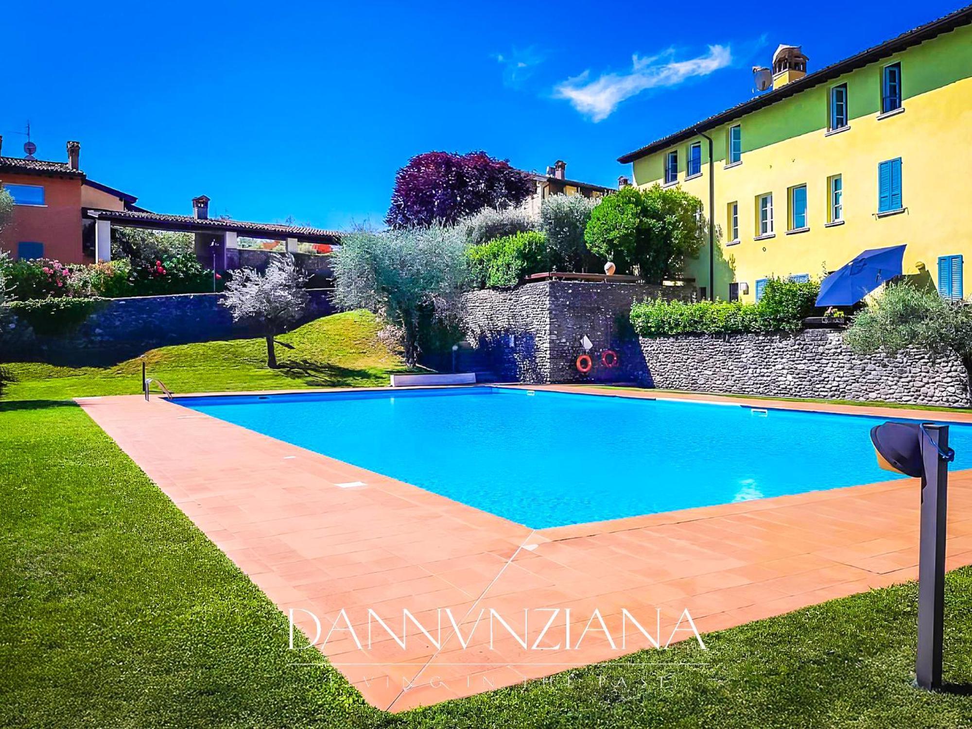 Dannunziana With Shared Pool - Salo - Garda Lake サン・フェリーチェ・デル・ベナーコ エクステリア 写真